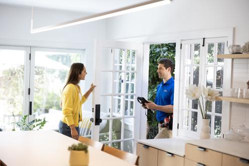 dealer and homeowner