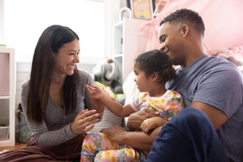 comfortable family